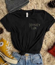 Load image into Gallery viewer, HoneyLux Logo Tee in Charcoal Grey